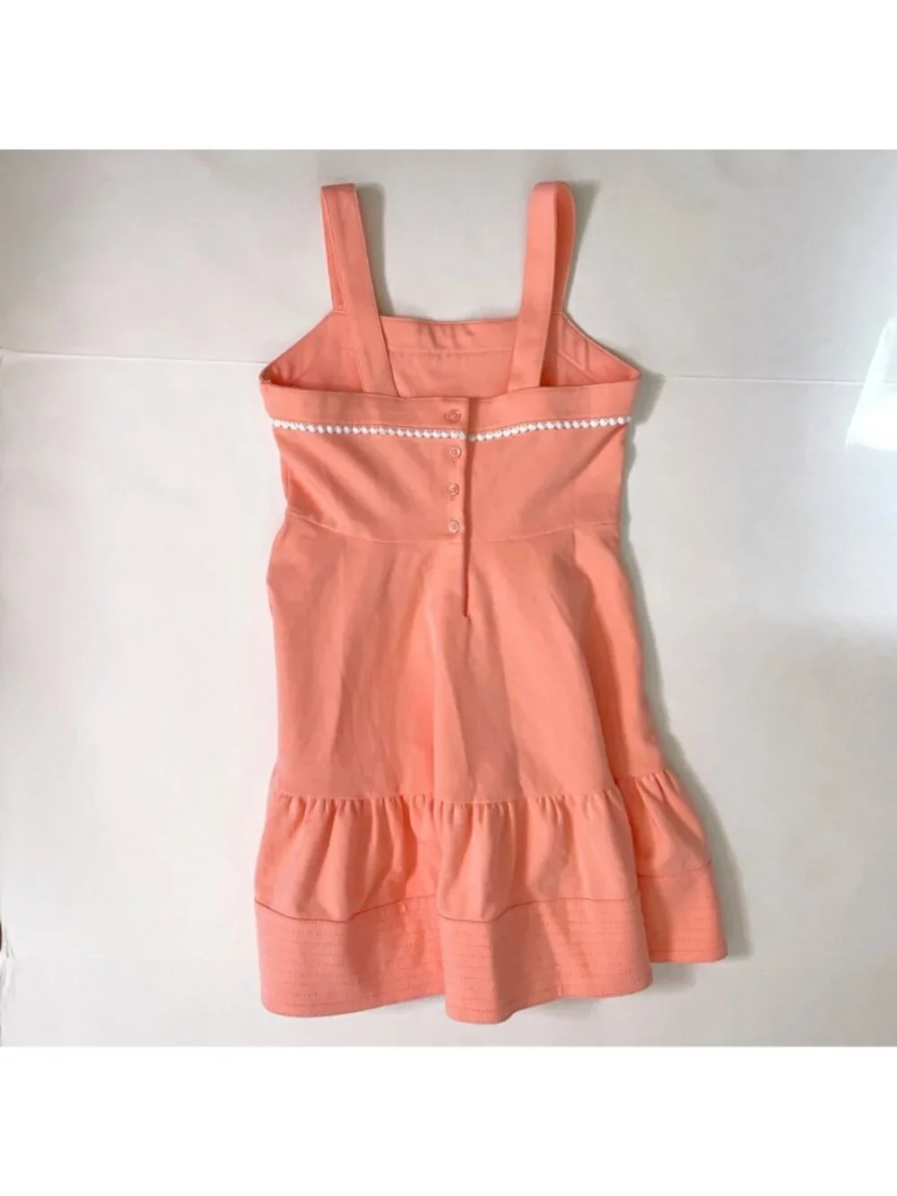 Janie and Jack Apricot Ponte Dress, Size 10